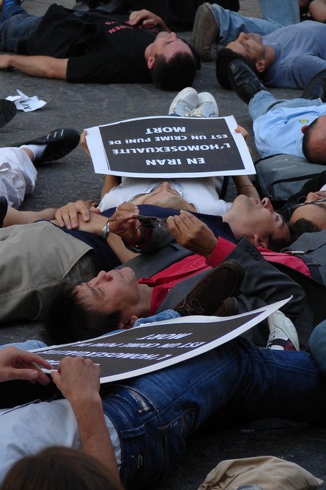 Rassemblement contre l'homophobie