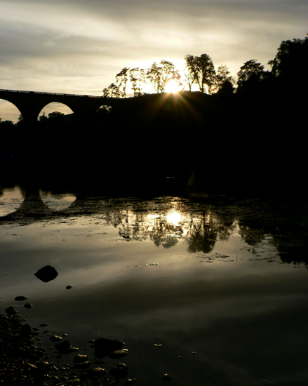 Reflet sur le Tarn