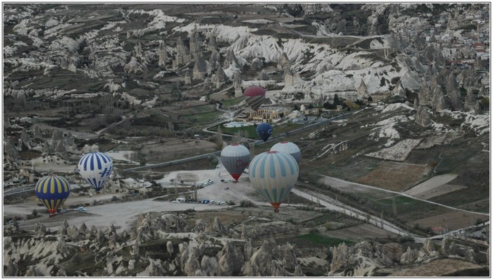 Cappadoce - Vu du ciel