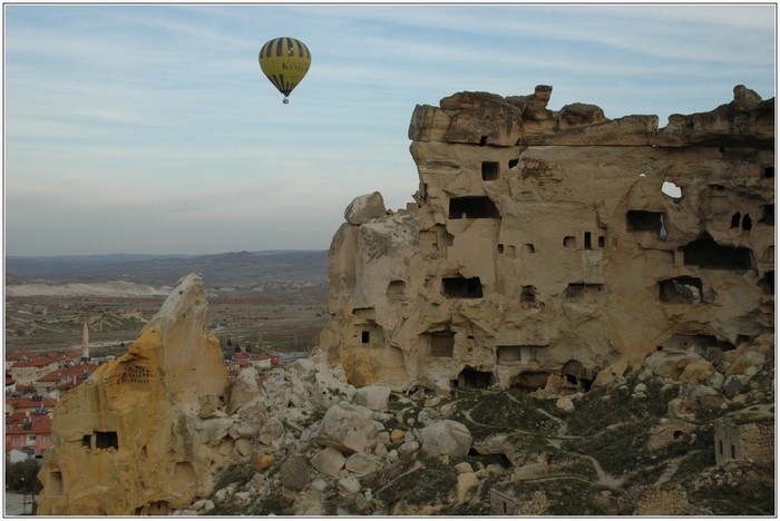 Cappadoce - Village troglodytique abandonn