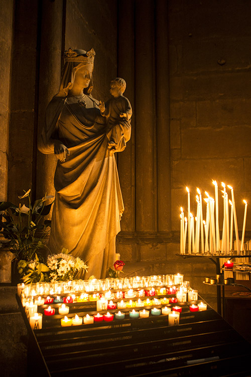 statue de la cathdral de reims 2016