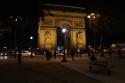 l'arbre de triomphe de nuit