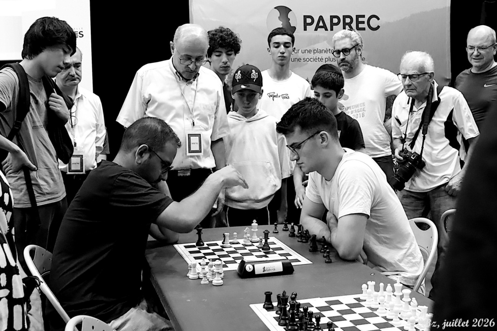 Tournoi international d'échecs de Sarcelles (5 juillet 2026, salle Malraux).