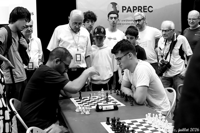 Tournoi international d'échecs de Sarcelles (5 juillet 2026, salle Malraux).