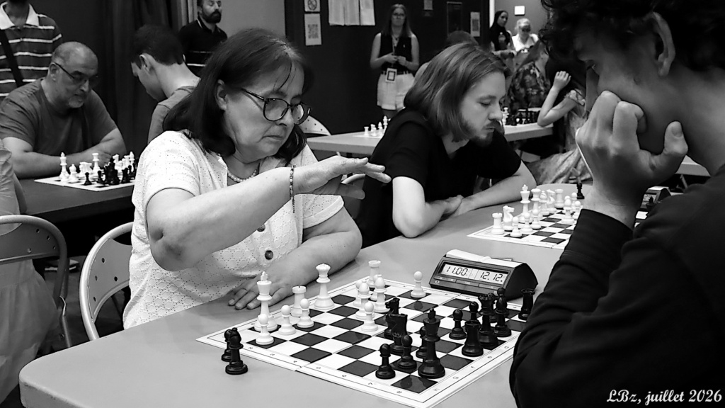 Tournoi international d'échecs de Sarcelles (5 juillet 2026, salle Malraux).